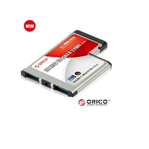 ORICO PNU3-EC54 54mm Express双口USB3.0不露头扩展卡支持 yxw