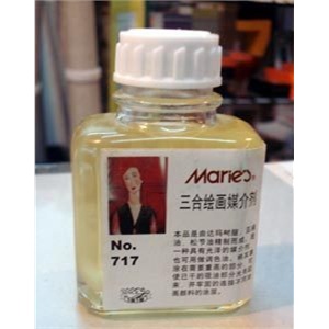 马利717三合绘画媒介剂调和剂(调色油/上光油/松节油)