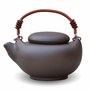 满200减40【大彬堂】茶具 平盖提梁小品壶1185