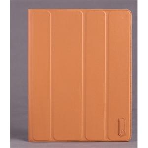 日本 YOGO 悠果 Apple iPad 2 ThinBook 超薄 带唤醒 皮套 橙色
