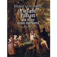 《诗人与农夫序曲》及其它著名序曲全谱Poet and Peasant and Other Great Overtures in Full Score
