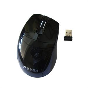 清华同方 AS401(USB) 2.4G 10米无线光电鼠标 超值热卖