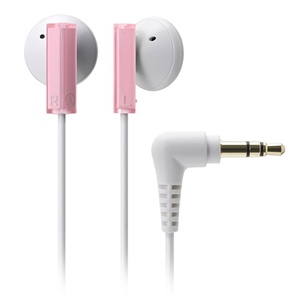 【当当自营】铁三角（Audio-Technica）ATH-C101 LPK耳塞式耳机 浅粉红色