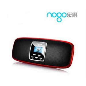 NOGO 乐果 i30便携音箱 最轻薄插卡音响 FM收音机歌词显示