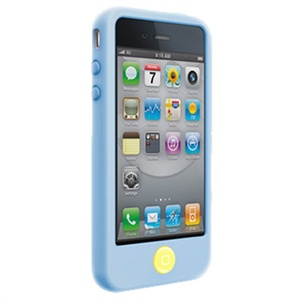 【当当销售配送】Switcheasy colors 硅胶保护套 特别版（蓝色 适用于iPhone4 新品上市）