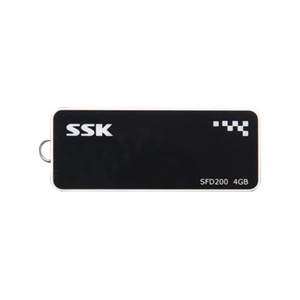 【当当自营】 SSK 飚王 SFD200 U盘 K1 4GB 黑白色