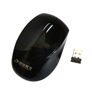 清华同方 AS402(USB) 2.4G 10米无线光电鼠标 超值热卖