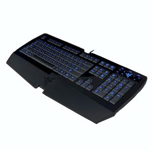 雷蛇 黑腹狼蛛 镜面特别版 游戏键盘 Razer Lycosa