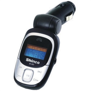 新科车载MP3 H203 2G Line-out/in 手动电源开关