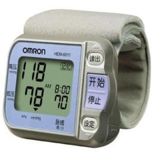 欧姆龙HEM-6011（Omron）手腕测试智能电子血压计