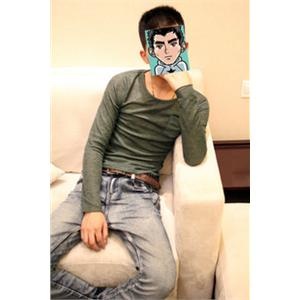 2011新款时尚 个性 针织 男士圆领长袖线衫 287-PS020