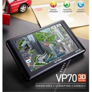 导航仪-GPS卫星定位,昂达VP70C,5寸超大高清屏/CMMB数字电视/MP5