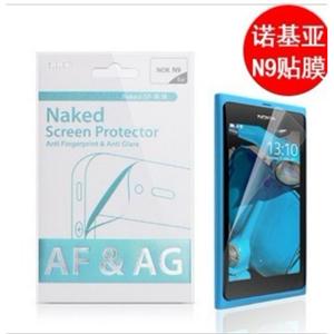 ROCK洛克 NOKIA诺基亚N9 贴膜 N9屏幕保护膜 防指纹完美套装膜BFZ