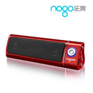 NOGO乐果 N925 2.0声道便携插卡音箱 音响 续点记忆播放