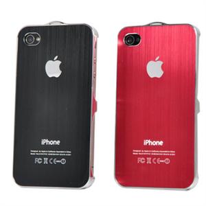 Baboos 金属拉丝 IPHONE 4 4S保护壳 套 外壳 手机套 背面金属拉