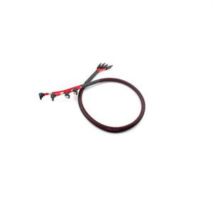 SATA2代 串口硬盘数据线 四组直出弯入 SATA II 传输线 红色 yxw