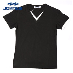 V领 男短T恤 Joynew MF0001