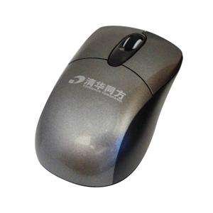 清华同方 AS405(USB) 2.4G 10米无线光电鼠标 银灰色 超值热卖