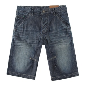 JACKJONES 杰克琼斯 专柜正品 男士直筒 牛仔裤 短裤1235001