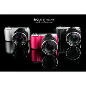 Sony索尼NEX-C3（18-55+16F2.8）双头套机  黑色