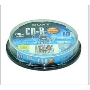 索尼 CD 刻录光盘 CD-R 10片桶装 Sony索尼