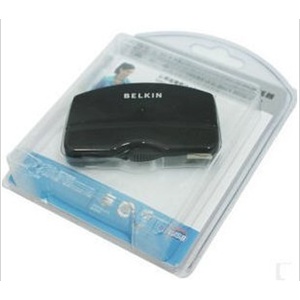 Belkin贝尔金 F5U707zhMOB-OE 便携式USB2.0 4口迷你集线器