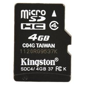 金士顿 TF卡 4G 手机内存卡 MicroSD 4GB 存储卡