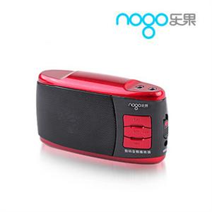 乐果Q5 超便携体积 超大音量FM收音 MP3放音 TF卡 超大音量