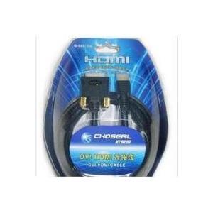 秋叶原 高清线 Q-542 DVI转HDMI 高清线2米 电脑接电视