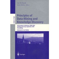 Principles of Data Mining and Knowledge Discovery