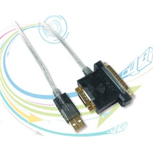 帝特 DT-5018 USB2.0转 9针/25孔 串口线