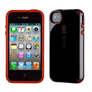 新款！嗜血判官Speck CandyShell iPhone 4S 4糖果 保护壳 黑镶红