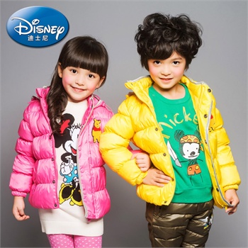 【尾品汇】绿盒子 童装 男女童<em>羽绒</em>服<em>外套</em> 迪士