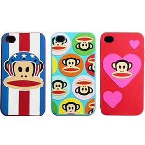 大嘴猴Paul Frank iPhone 4代手机硅胶套(多图案选)