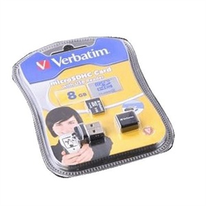 威宝 TF(8G) Micro SDHC 8GB Class4 带读卡器【加加智能】