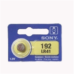 索尼1.5V碱性纽扣电池 192 LR41-032型7.9*3.6MM-10个一装