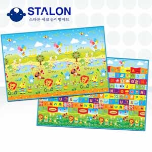 韩国进口环保型 STALON 辛巴豪华双包爬行垫 双面 游戏垫/宝宝垫