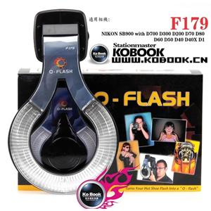 O-FLASH F179微距导光环形柔光罩 尼康SB900 D200/D70环形闪光灯