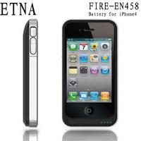 埃特纳ETNA苹果iPhone4磨砂背壳电池/手机续航锂电池-1600毫安