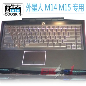 戴尔 DELL 外星人 Alienware M15x，M14X 键盘膜 键盘贴膜 保护膜