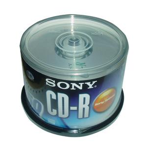 SONY 索尼 CD-R 48X 700MB 桶装50片 刻录盘