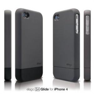 Elago S4 Glide iPhone 4 4S 外壳 双色壳 苹果4代 灰黑磨砂