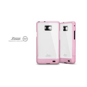 特价韩国SGP Linear 三星i9100 Galaxy S2保护壳 彩壳 粉边白背