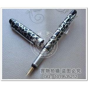 Duke/公爵总督银豹皮系列14K金笔/钢笔/墨水笔 公爵金笔