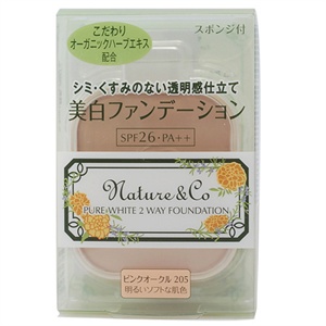 KOSE高丝 娜蔻 纯皙靓白两用粉饼（205# 明亮粉嫩肤色）10.5g