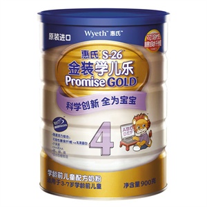 惠氏 s-26金装学儿乐 900g/听