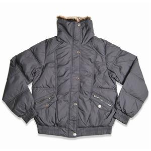 【品牌直供】威鹏专柜正品㊣黑色女可脱卸毛领收脚单面茄克398402〓原价790元
