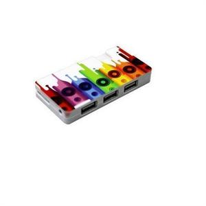 SSK 飚王 焕彩SHU021 USB HUB 1托4口 USB集线器 /yxw