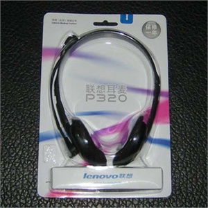 联想原装 耳机/耳麦 P320(头戴式),与品牌机型完美匹配,轻巧舒适!