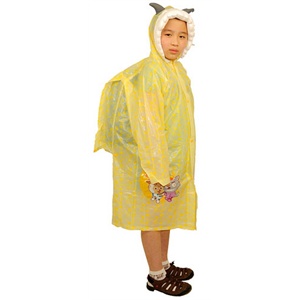 [当当自营]宝丽姿 851可充气型喜羊羊儿童背包雨衣黄色XXL码